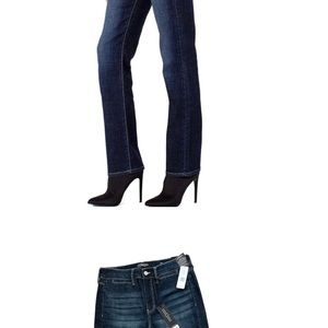 NWT Liverpool Kennedy High Rise Straight Jeans in Castle Dark Wash | 29/8 Tall